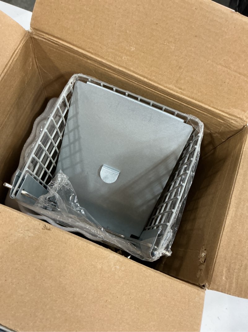 Condition photo showing New/Like New for homestead live rat trap indoor/outside - squirrel trap, have a heart animal for chipmunk, small rabbits, weasel and similar-size rodents, 18"x5"x5", 2 doors, fully assembled 18 inch