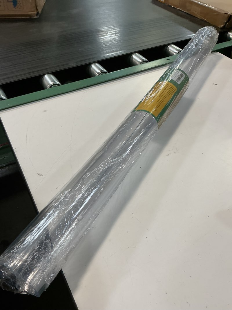 Condition photo showing New/Like New for 35 x 35 inch clear table cover protector, 2mm thick clear table protector for dining room table, plastic table cover, waterproof table pad for kitchen, office clear 2mm 35" x 35"