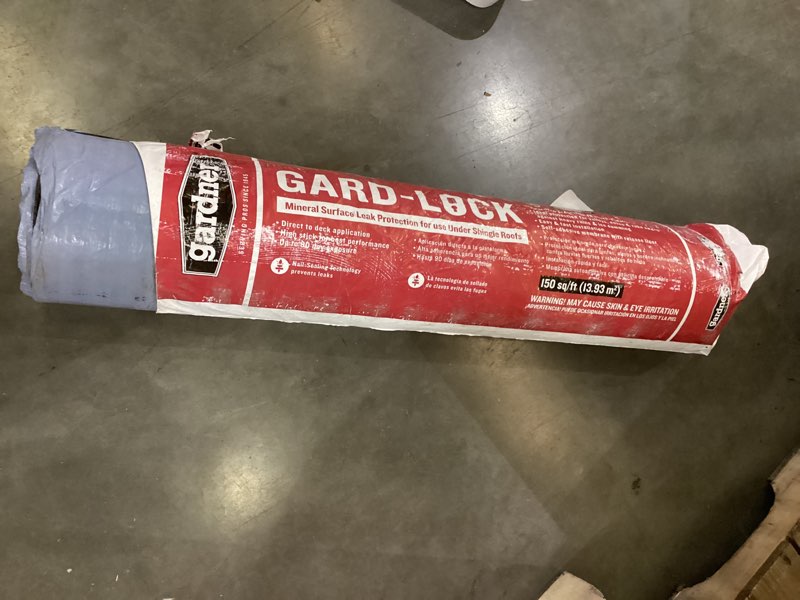 Mineral surface lek protection for shingle roof