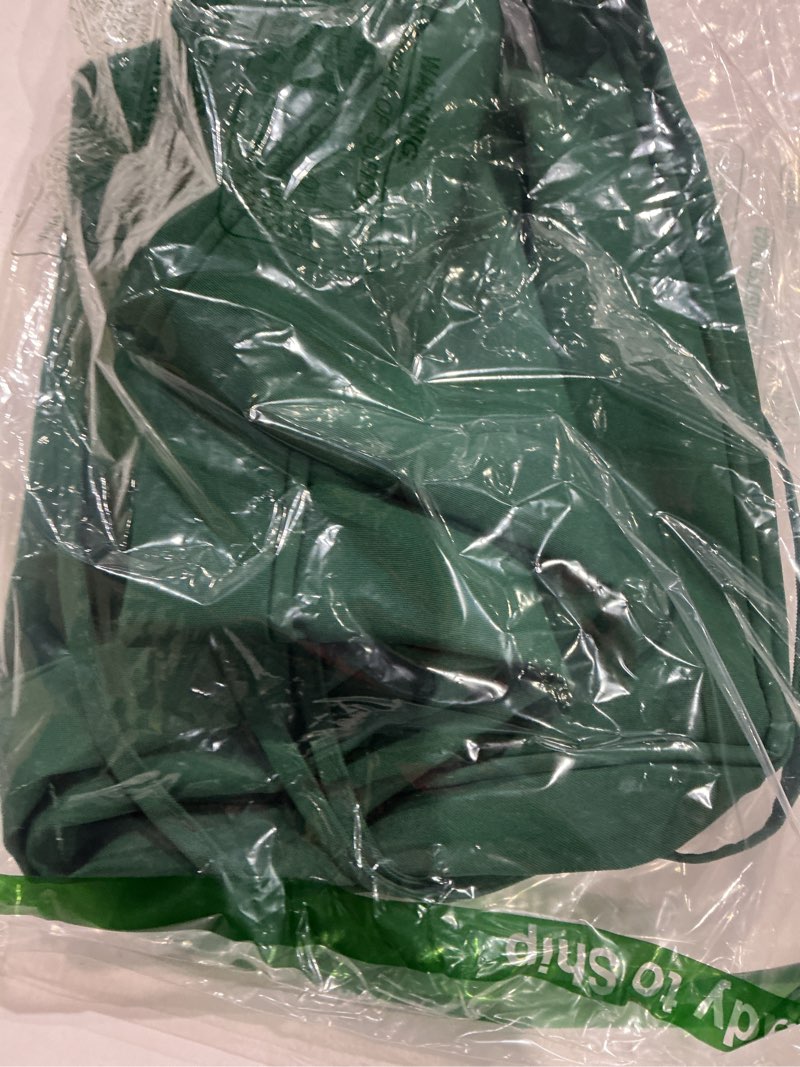 Condition photo showing Good Condition for outdoor bench cushion 45×18×3.5 in thick waterproof patio furniture cushions, patio porch swing replacement seat pad with tie straps and anti-slip, for backyard garden, green green 45 x 18 x 3.5 in