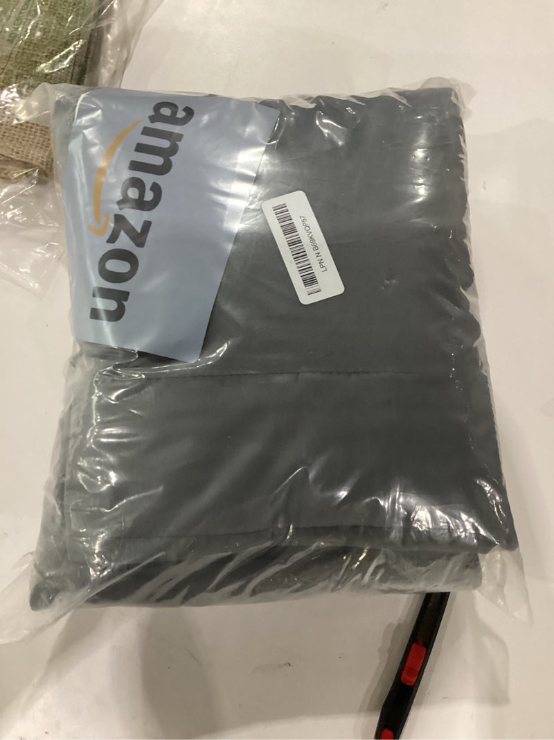 Condition photo showing New/Like New for StangH Grey Velvet Curtains 96 inches - Thick Plush Velvet Blackout Drapes, Back Tab Design Insulated Window Covering for Living Room/French Door, W52 x L96, 2 Panels 52"W x 96"L (Pack of 2) Achromatic Series - Grey
