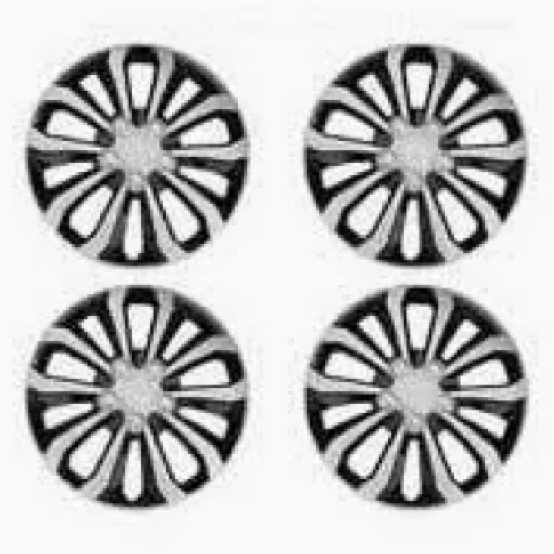 (SIMILAR ITEM) 17 inch Wheel Cover for Iron Rim, Hubcap Car Rims Set of 4, Rim Cover Hubcap Cover, Compatible/Replacement Plastic Wheel Cover Automotive Wheel Tire Covers Accessories (Knife Style, 17 inch)