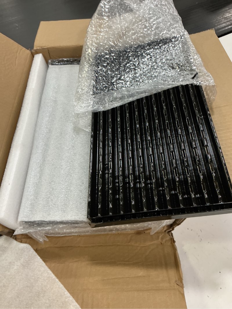Condition photo showing Good Condition for 17 inch infrared grill grates for charbroil g460-0500-w1 performance tru infrared 3 burner grill replacement parts, char-broil 463371116 463370919 463344116 463370015 463335115 463335014 parts, 3 pcs 17"l × 8 1/2"w-3