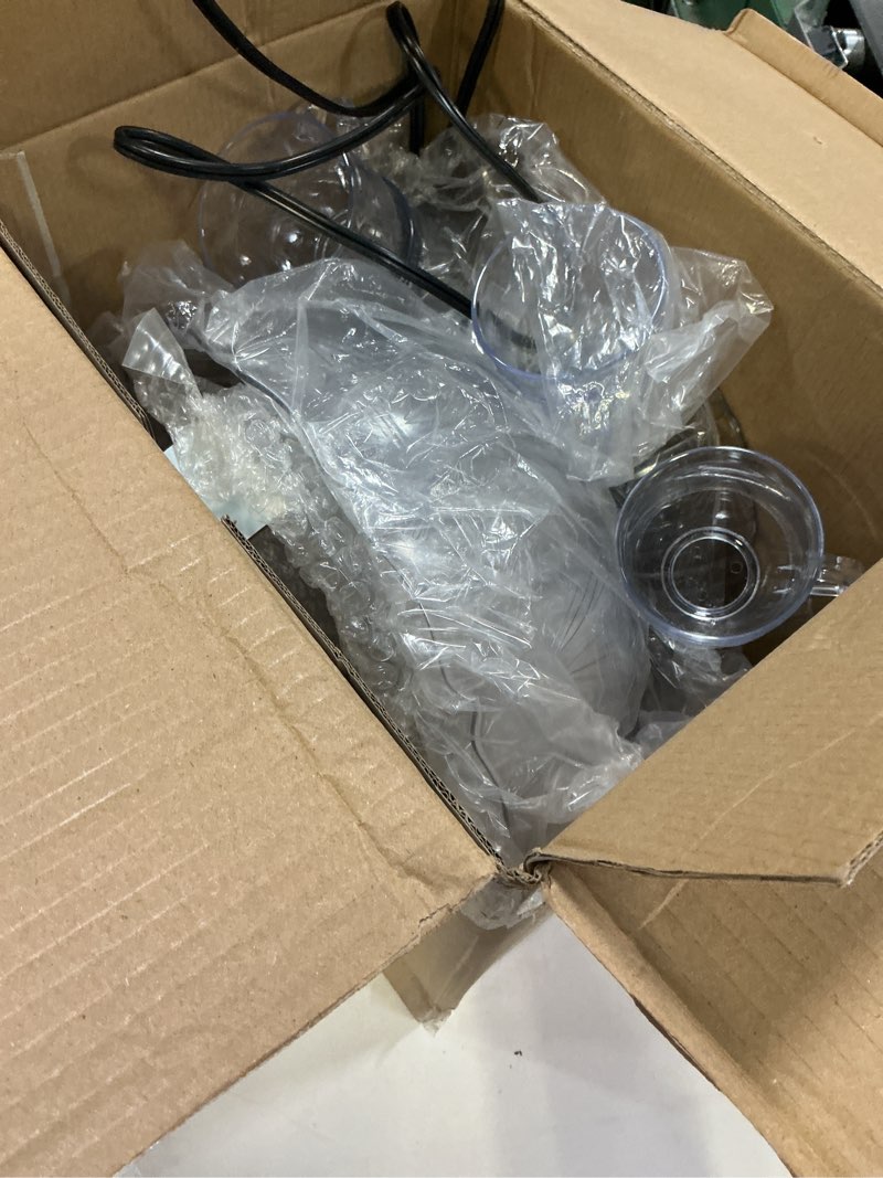 Condition photo showing As Is for Nostalgia LPF230 3-Tier Lighted Party Fountain, Holds 1.5 Gallons, LED Lighted Base, Includes 8 Reusable Cups Deluxe Party Fountain