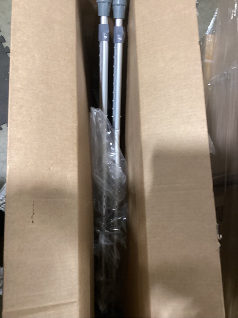 Condition photo showing Good Condition for Hugo Mobility Adjustable Crutches for Walking, Tall Adult Walking Crutches, Comfortable Lightweight Crutches with Underarm Pad and Hand Grip