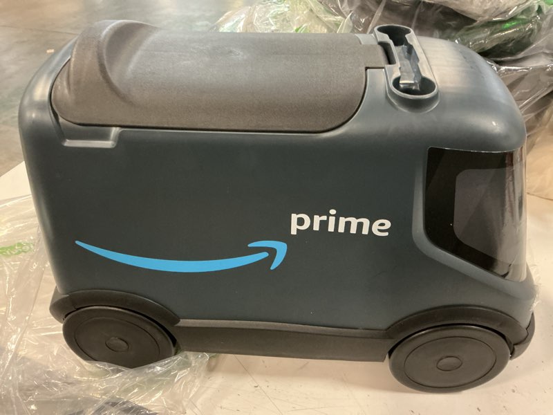 Condition photo showing Good Condition for radio flyer amazon delivery van, for ages 2+, toddler ride on toys
