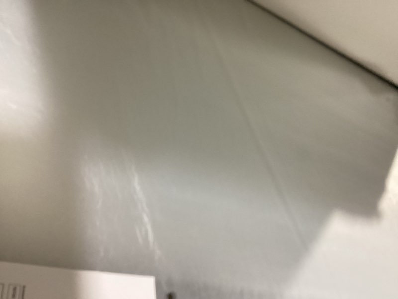 Condition photo showing Good Condition for 24" x 36" black framed bathroom mirror for over sink, rectangular beveled framed vanity mirror, right angle corner, hd reflection, horizontal or vertical mount black 36"l x 24"w