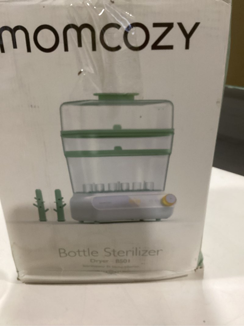 Condition photo showing New/Like New for Momcozy 3 Layers Large Bottle Sterilizer and Dryer & Momcozy Bottle Warmer