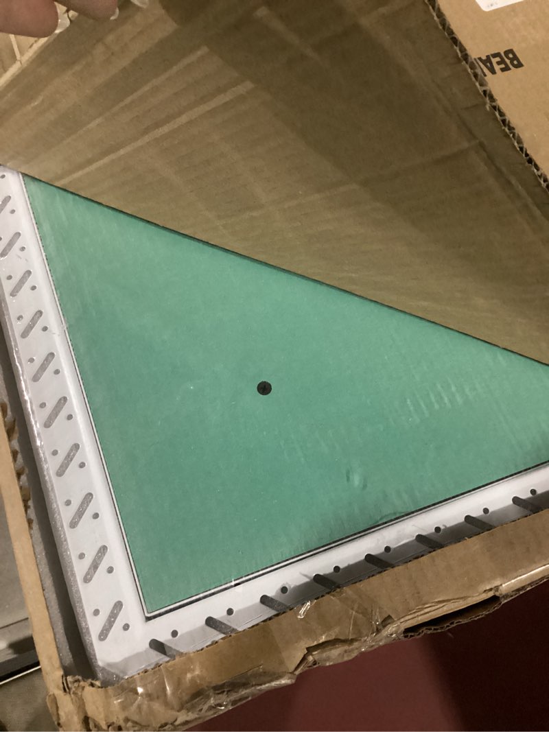 Condition photo showing Good Condition for Byson Drywall Access Panel 20x20 Inches – Wall Access Door with Mud-in Flange, Heavy Duty Steel Frame, 5/8” Gypsum Inlay, Hidden Hinged Push Lock 20 x 20 inches (5/8 inch thickness)