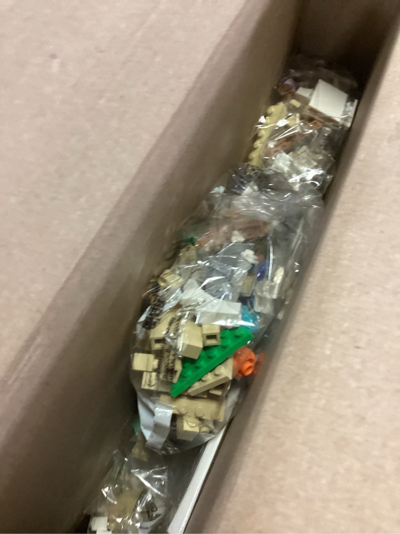Condition photo showing New/Like New for lego disney wish: king magnifico’s castle 43224 building toy set, a collectible set for kids ages 7 and up to play out favorite scenes from the disney movie, inspire pretend play within the palace