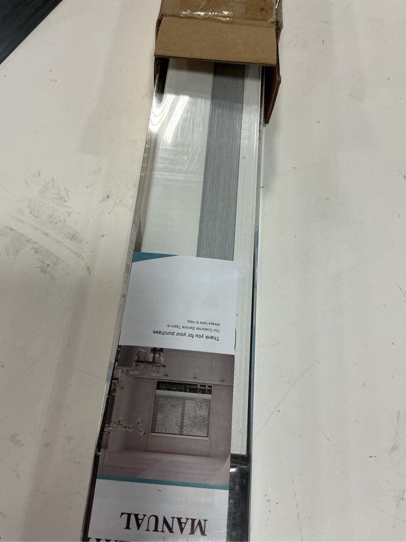 Condition photo showing Good Condition for myshade cordless blackout cellular shades for windows, honeycomb window shades with thermal insulation, child & pet safe room darkening shade, easy install, 37" w x 64" h, white white 37"w x 64"h