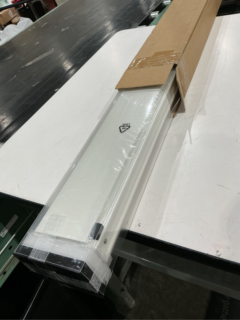 Condition photo showing Good Condition for denfoon motorized zebra blinds, solar powered dual layer automatic shades with remote control, rechargeable smart blinds horizontal wireless electric shades for windows. white? 35 x 72 white 35"w x 72"h
