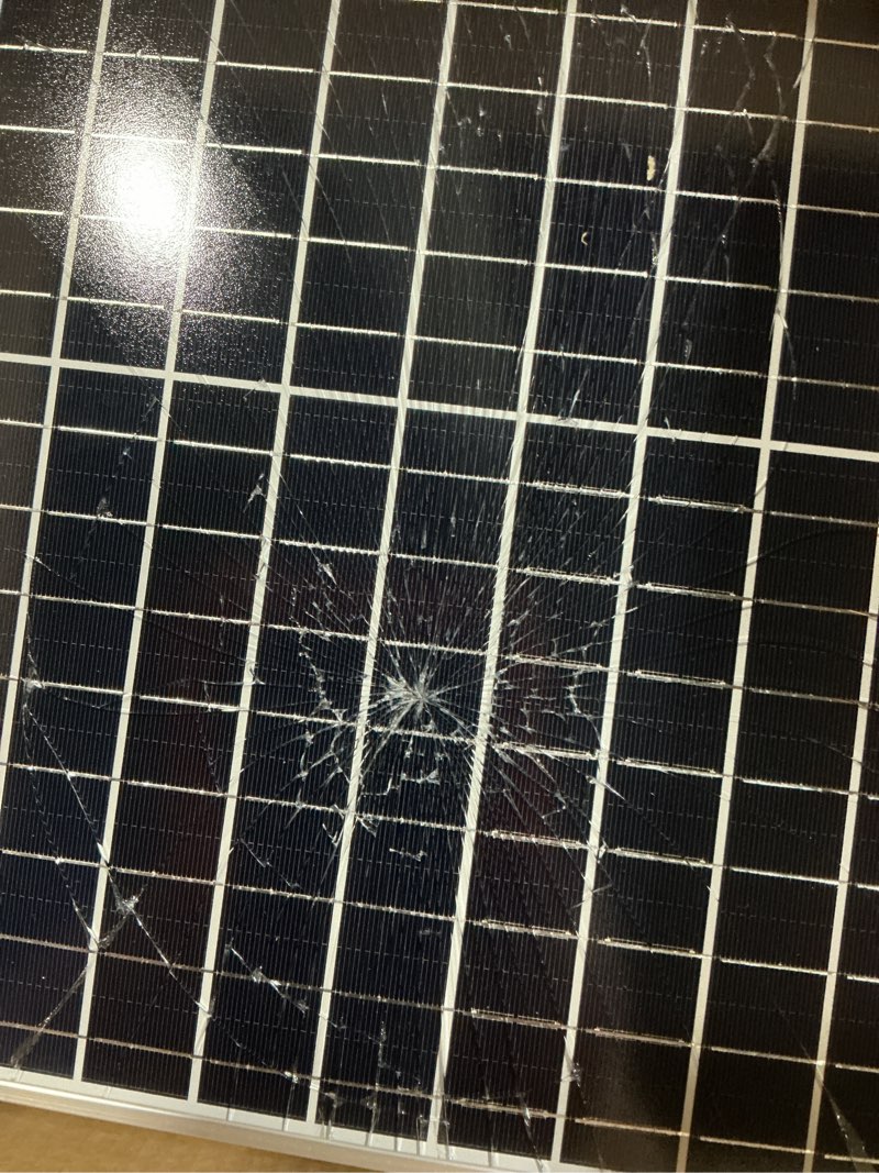Condition photo showing As Is for lewisia 30w solar pond aerator with timer air pump battery aeration kit air hoses and bubble stones 