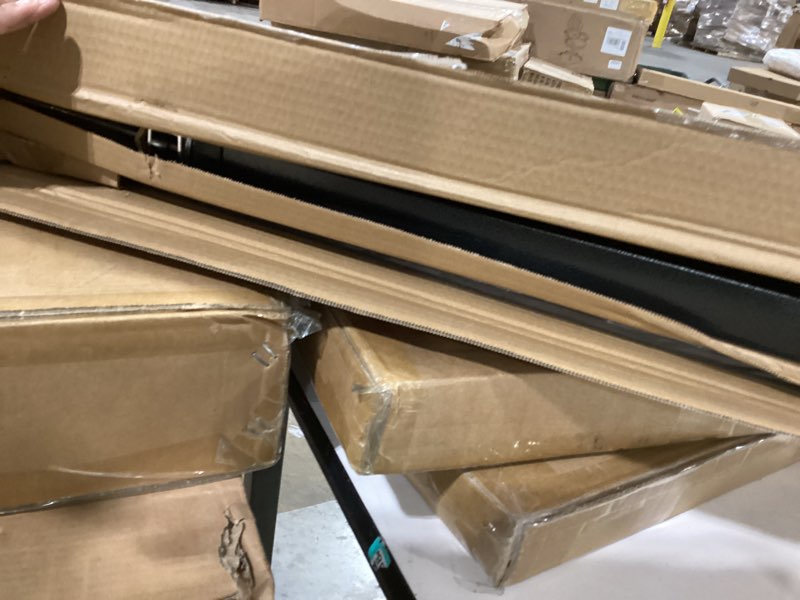 Condition photo showing Good Condition for drive medical overbed table with wheels - secure height adjustment for comfort - non tilt surface - smooth rolling design - home & hospital use - woodgrain laminate top - silver vein silver vein table