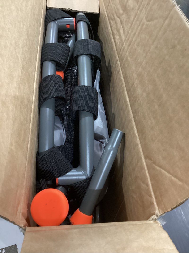 Condition photo showing As Is for 3FT Toddler Trampoline for Kids Ages 1-6, 36" Foldable Mini Trampoline with Adjustable Handle, Indoor/Outdoor Rebounder, Colorful Jumping Mat, Quiet Elastic Band, Safety No-Gap, Max Load 100 LBS Active Series O