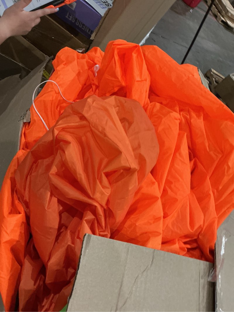 Condition photo showing As Is for big pumpkin blow up