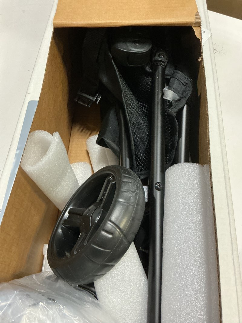 Condition photo showing Good Condition for Summer by Ingenuity 3D Mini Convenience Stroller – Lightweight Stroller with Compact Fold, Multi-Position Recline, Canopy with Pop Out Sun Visor and More – Umbrella Stroller for Travel and More, Gray