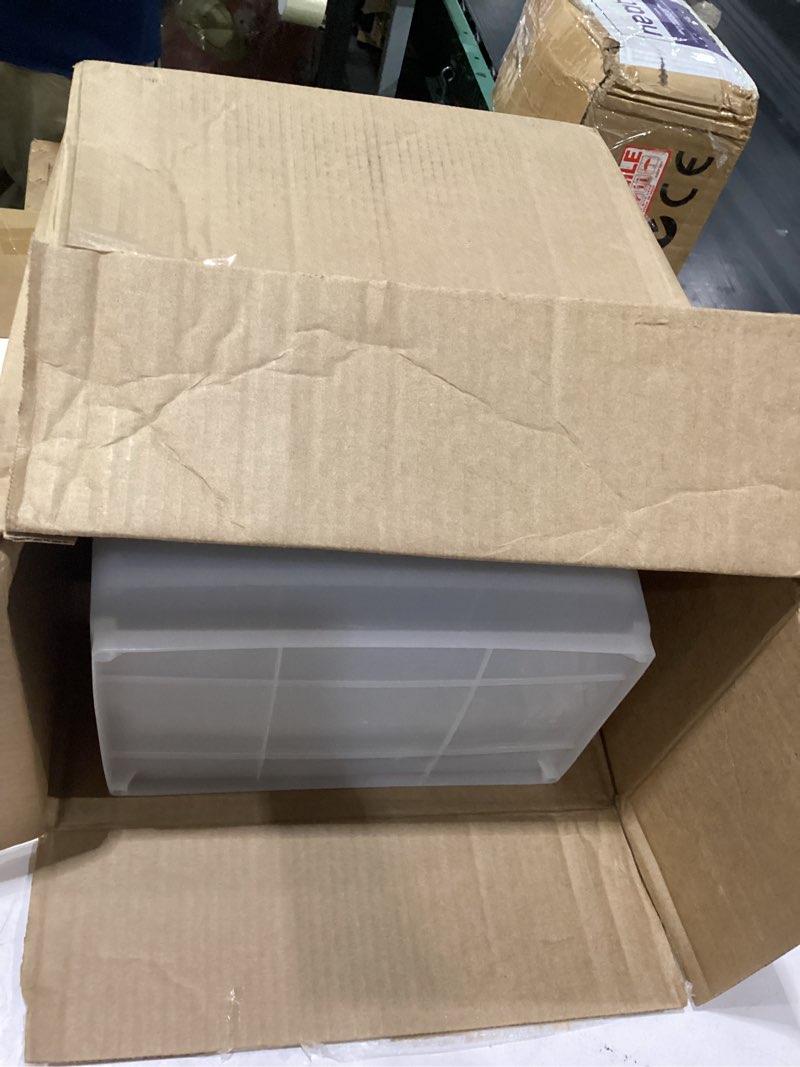 Condition photo showing Good Condition for iris usa dog food storage container, 2 pack, up to 30 lbs each, airtight seal for freshness, wheels for rolling, easy one hand opening, made in usa, bpa free, clear/black 30 lbs - 2 pack black
