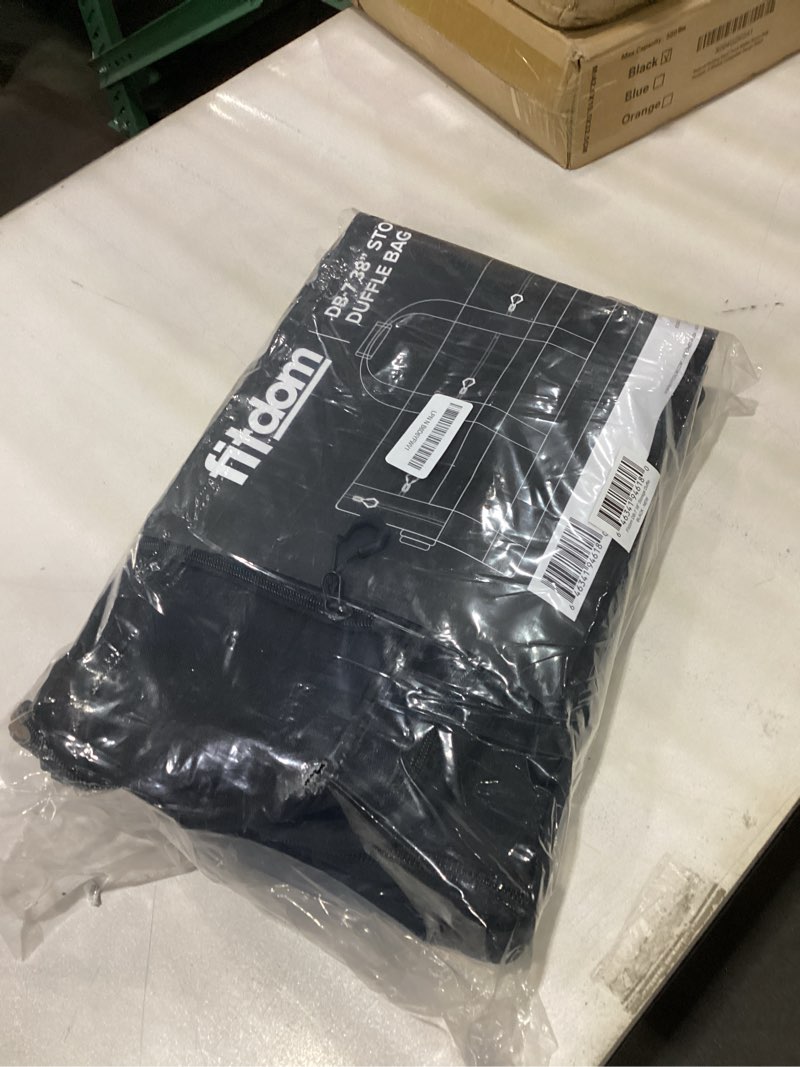 Condition photo showing Good Condition for Fitdom 140L 38" Heavy Duty Extra Large Sports Equipment Duffle Bag with Upgrade Zipper, Durable & Water Resistant. Perfect for Travel Storage Football Hockey Baseball Basketball Team Coaches & More Black