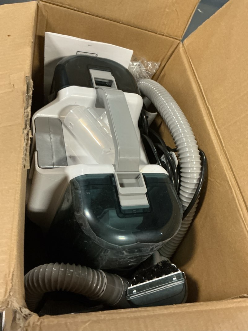 Condition photo showing As Is for Carpet Cleaner Machine Upholstery - 450W Shampooer Portable for Couch Rug Sofa Car Seat Furniture Fabric Wet Vacuum Spot Handheld Small Mini Car Water Aspiradora de Agua Deep Extractor Washer