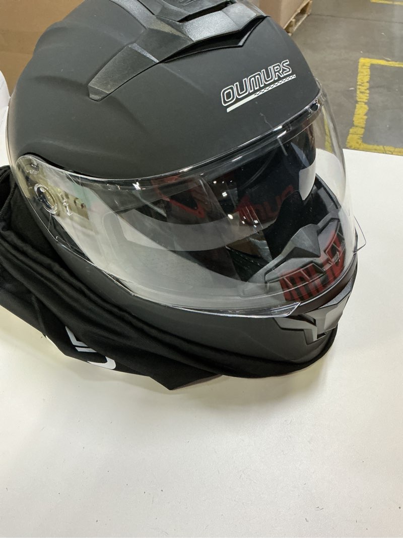 Condition photo showing Good Condition for Modular Motorcycle Helmets Full Face Flip up Street Bike Motorcycle Helmet for Unisex Adult Model 912 Matte Black X-Large