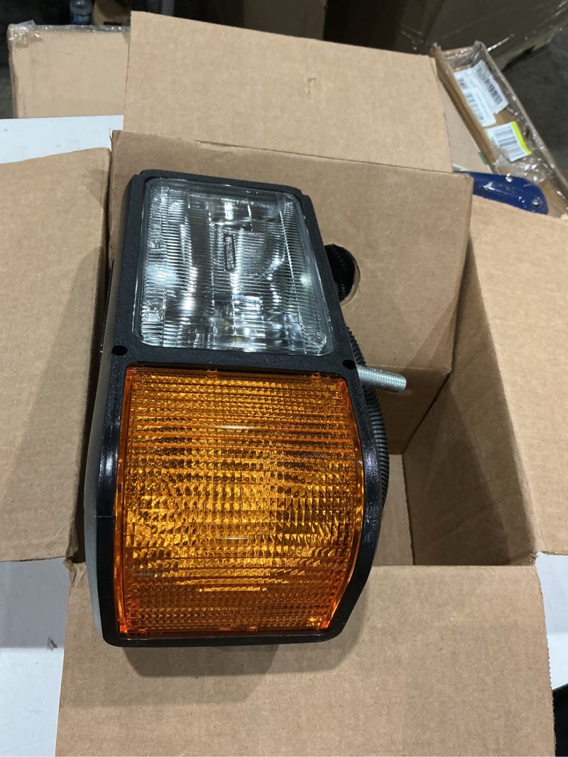 Condition photo showing Good Condition for truck lite 80888 snow plow light halogen  2 bulb  polycarbonate  4 x 6 in