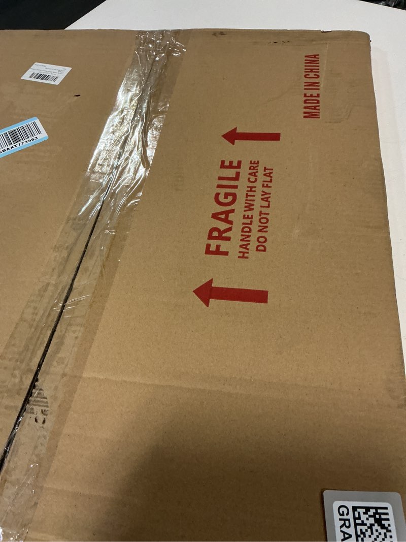 Condition photo showing Good Condition for LaVie Home 20 x 24 Picture Frame Brown Poster Frame,Display Pictures 16x20 with Mat or 20x24 Without Mat, Stable and Sturdy Frame and Polished Plexiglass, Suitable for wall decoration?1 Pack? 20x24 Brown