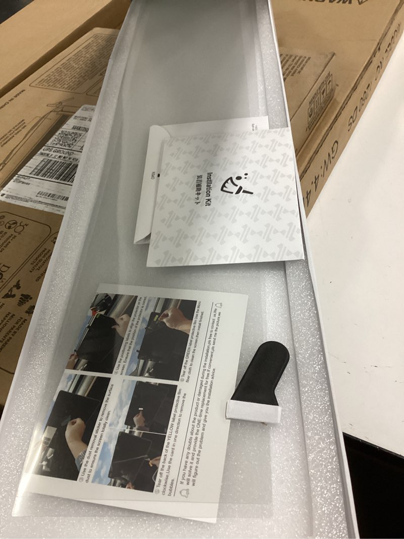 Condition photo showing Good Condition for CDEFG 6Pcs for 2026 Hyundai Palisade Screen Protector, 12.3 Inch All-in-One Touchscreen+ AC+ Rear AC, Palisade 2026+ Accessories Nano Film Palisade(6Pcs)/Set Nano 2026+