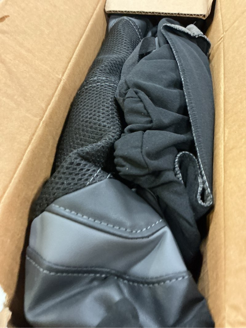 Condition photo showing As Is for skechers air-cooled & memory foam seat covers-leather car seat cover supply ultimate comfort & support,front seats airbag compatible,universal fit for most cars,vans,trucks,suvs,gray two front black and grey