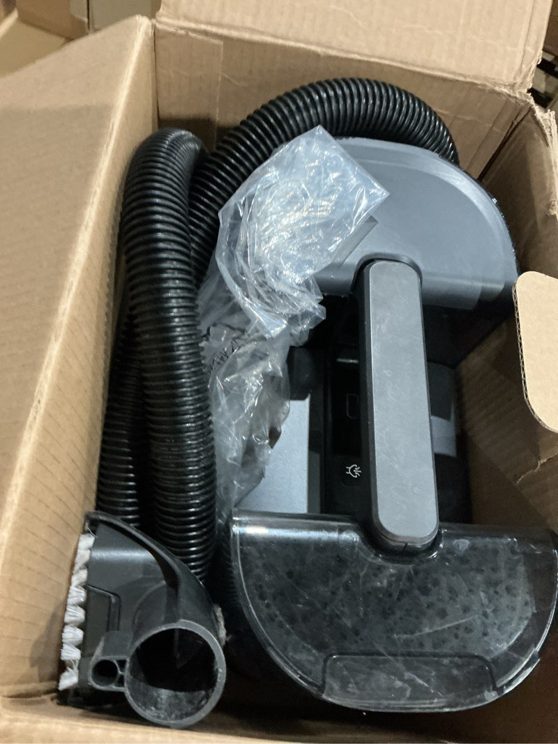 Condition photo showing As Is for bissell little green cordless portable deep cleaner with 25v lithium-ion battery & battery-boost technology, 3682