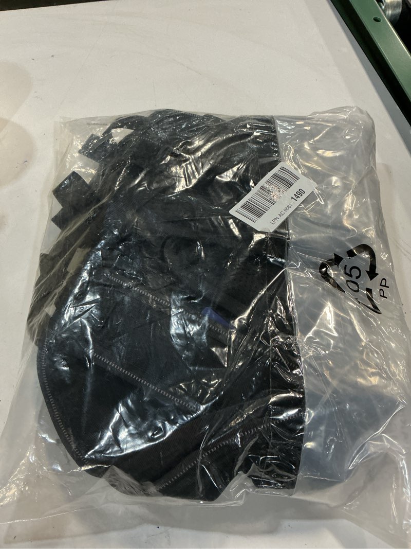 Condition photo showing New/Like New for FCT Dog Backpack Carrier - Spine-Friendly for Small to Midium Dogs (8-18 lbs), Horizontal Design Dog Carrier with Adjustable Back Straps,Legs-Out Comfort for Travel/Hiking/Cycling (Black, Size M) 9.9"L x 8.9"W x 3.2"H