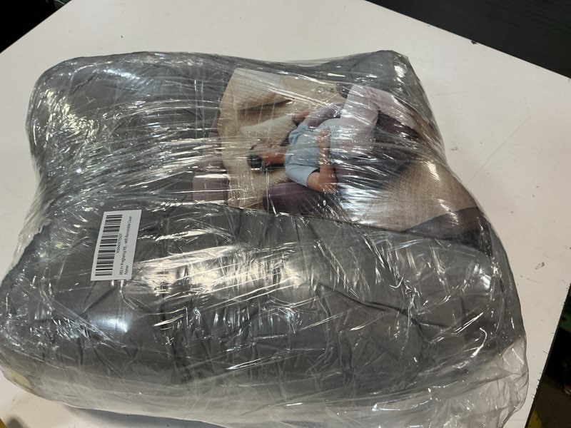 Condition photo showing Good Condition for rely+ gyno-recommended premium f-shaped pregnancy pillow full body support for sleeping & maternity comfort relieves back pain, hip discomfort & swelling soft, smooth, removable cover
