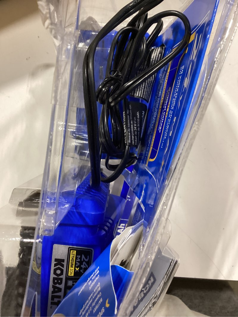 Condition photo showing Good Condition for kobalt 24 -volt 1 -pack lithium-ion ( 2 ah battery and charger )