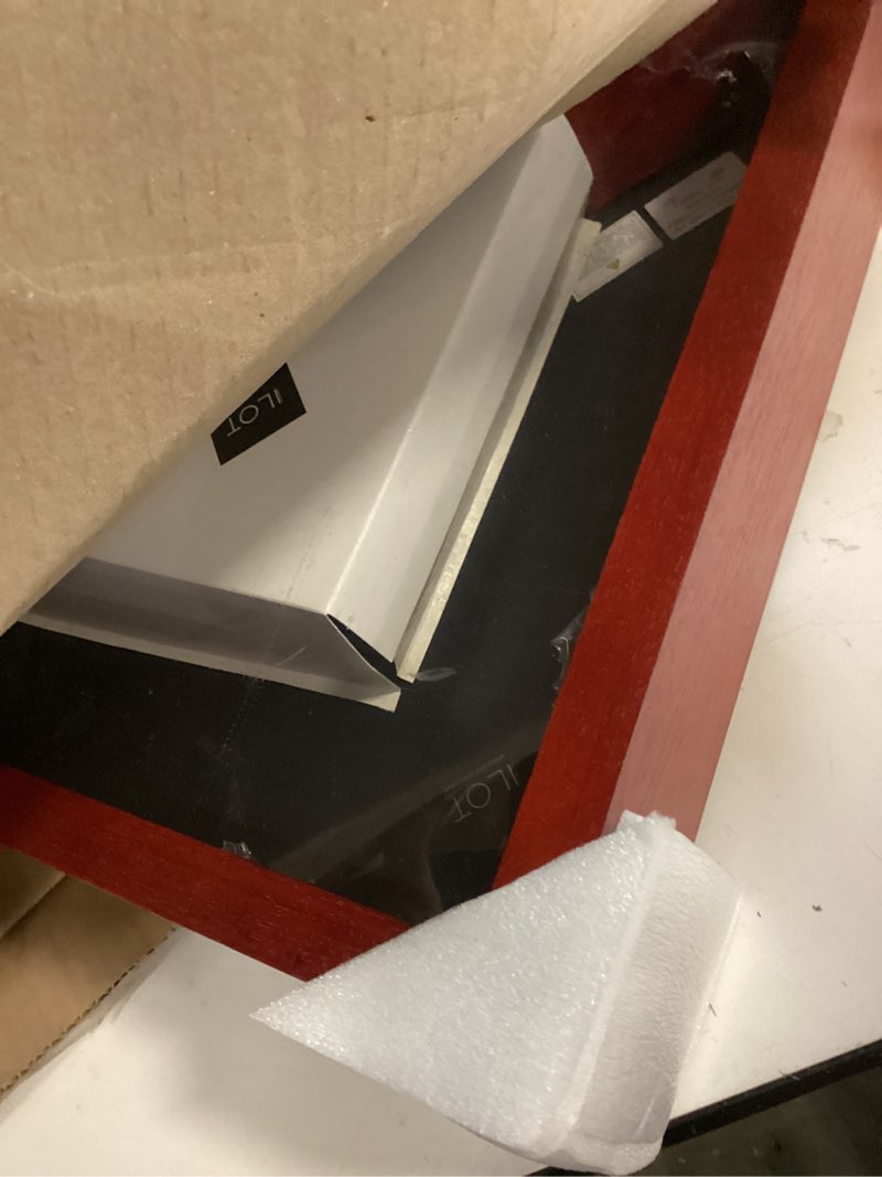 Condition photo showing Good Condition for flag case for american veteran burial flag solid wood military flag display case funeral flag flag shadow boxes to fit a folded 5'x9.5' american flag with polished plexiglass mahogany large