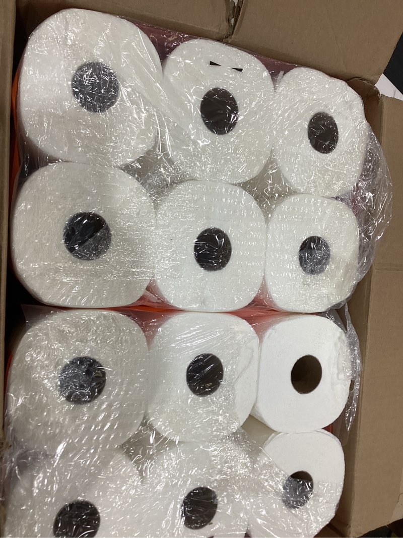 amazon basics 2-ply paper towel, flex sheets, 150 sheet per roll, 6 rolls, white