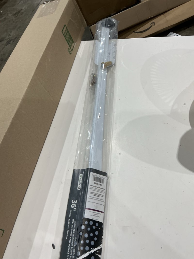 Condition photo showing As Is for richelieu hardware 14014wbc onward bi-fold door hardware kit 36-in (914 mm) track, white