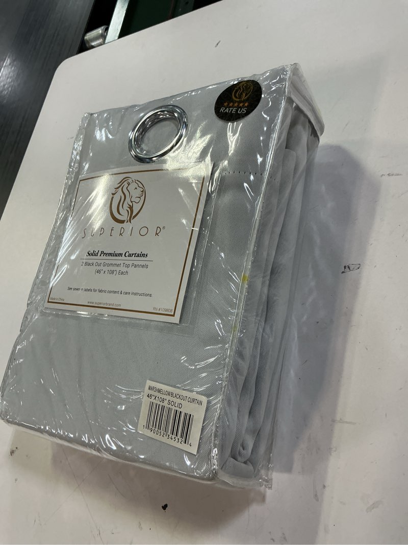 Condition photo showing New/Like New for Superior Blackout Curtains, Room Darkening, Bedroom, Drapes, Kitchen, Living Room Window Accents, Su