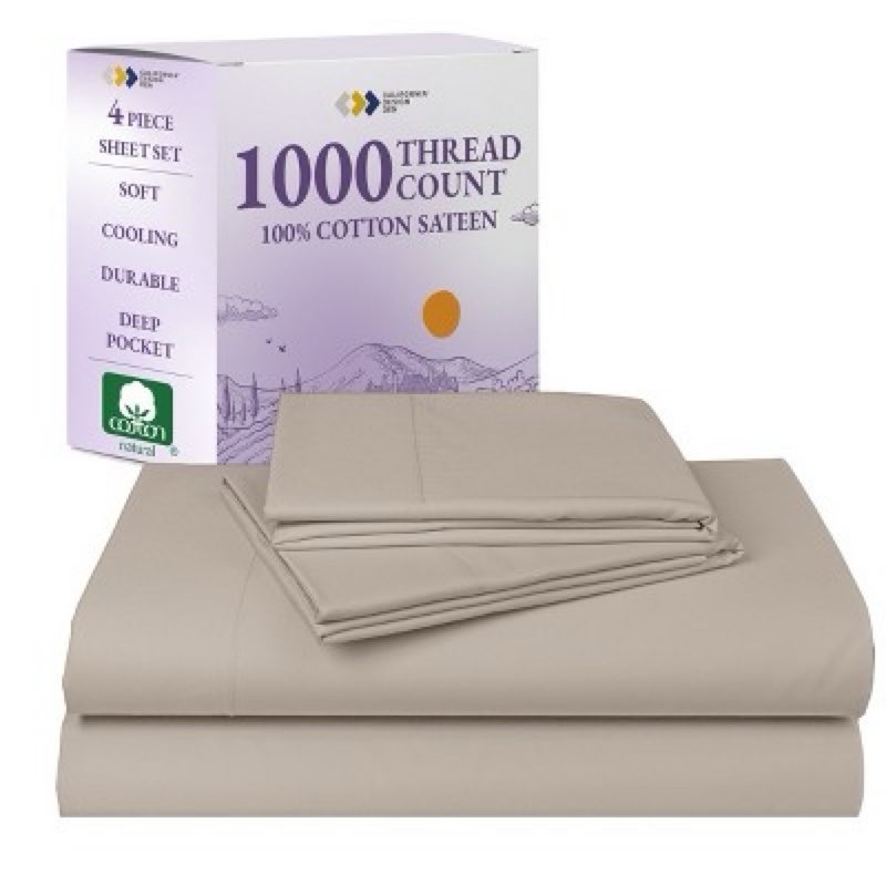 (Incomplete). Piece Bed Sheet Set Solid Double Brushed Microfiber, Ultra Soft - Becky Cameron, Ivory, Queen