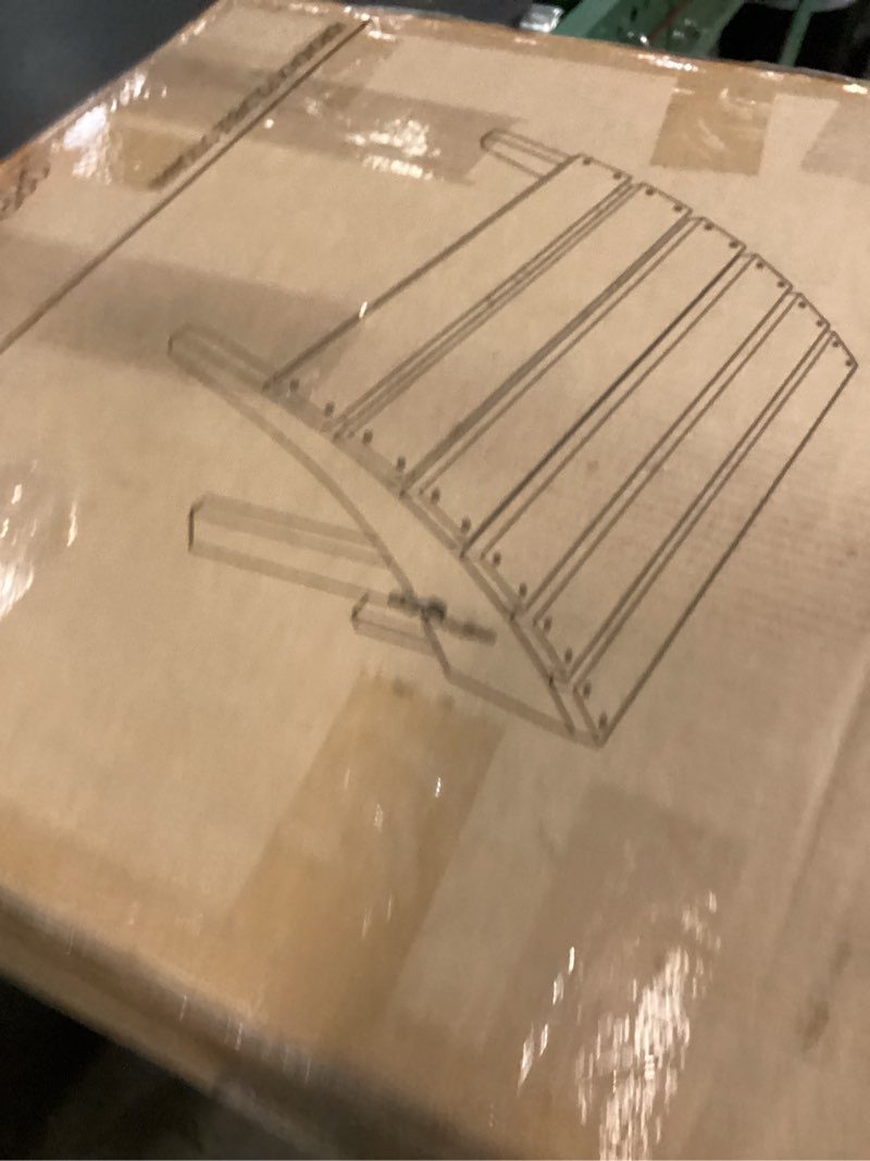 Condition photo showing New/Like New for SERWALL Folding Adirondack Ottoman for Adirondack Chair, No-Assembly Weather Resistance Outdoor Footstool, High Impact Polystyrene Folding Adirondack Footrest, Gray 1 pc Grey