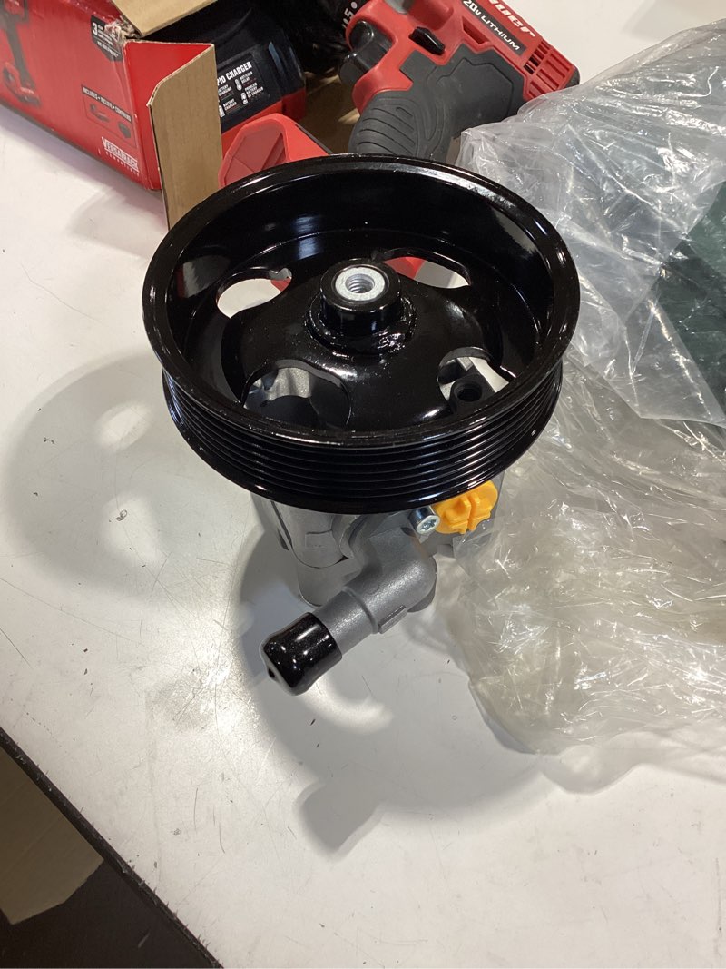 Condition photo showing Good Condition for similar to a-premium power steering pump, with pulley, compatible with ford f-250 f-350 f-450 f-550 super duty 2005-2007, excursion 2004-2005
