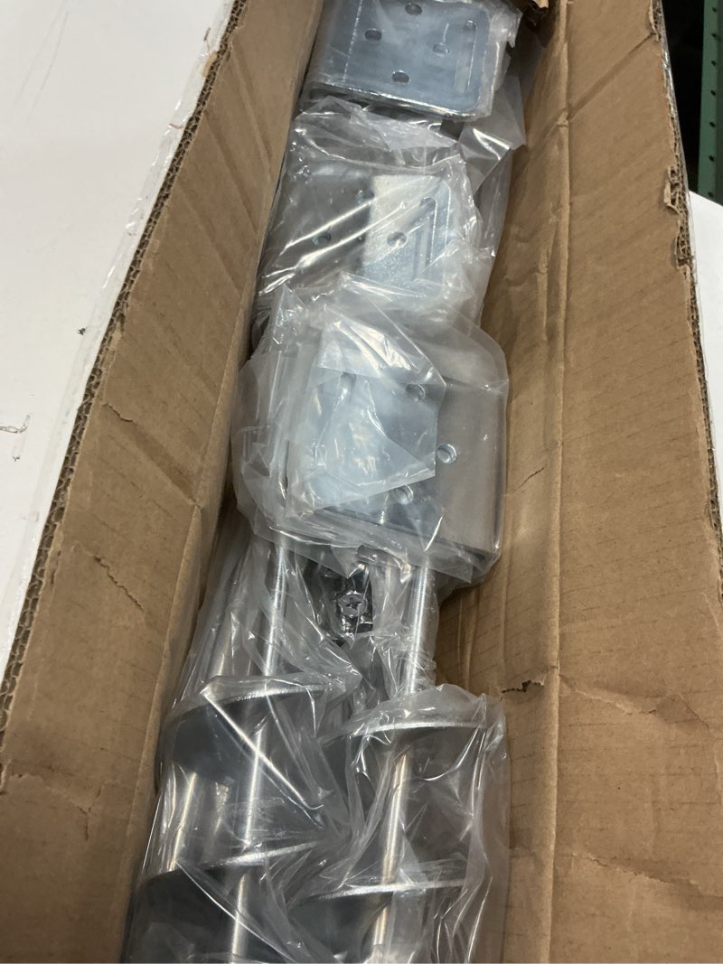Condition photo showing Good Condition for BeneLabel 2/4/6 Pack 18" 24" Ground Anchors Screw in Shed Anchor with L Bracket Trampoline Anchor Spiral Swingset Anchors for Swing Set, Mobile Home, Fence, Playset, Tent, Canopy, Carport 6Pack 24Inch Length 2.7'' Dia Blade