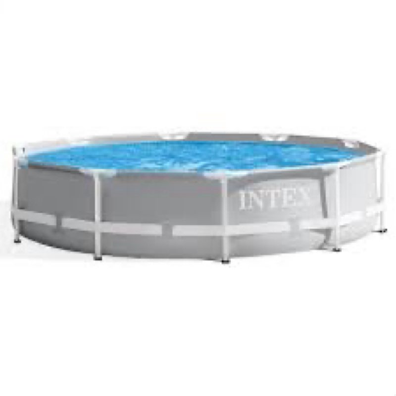 Intex 10' x 30" Above Ground Pool w/ Cartridge Filter Pump, 2 Filters & Cover