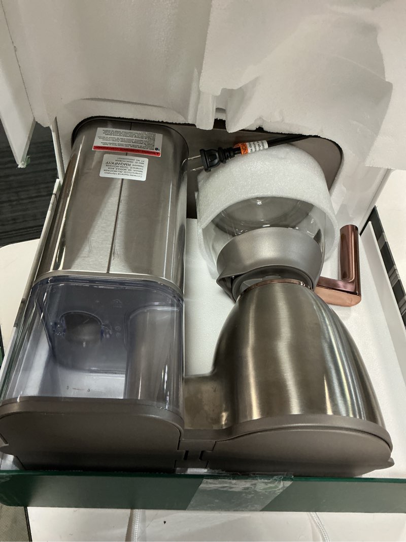 Condition photo showing Good Condition for café specialty drip coffee maker | 10-cup glass carafe | wifi enabled voice-to-brew technology | smart home kitchen essentials | sca certified, barista-quality brew | stainless steel stainless steel glass carafe