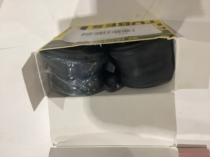 Condition photo showing New/Like New for ultraverse 29" bike inner tubes 29 x 1.75, 1.95, 2.10, 2.125, 2.25, 2.30, 2.40 – butyl rubber bicycle tubes with schrader valve – compatible with mountain, cruiser, city & electric bikes – set of 2 29'' x 1.75/2.125 schrader