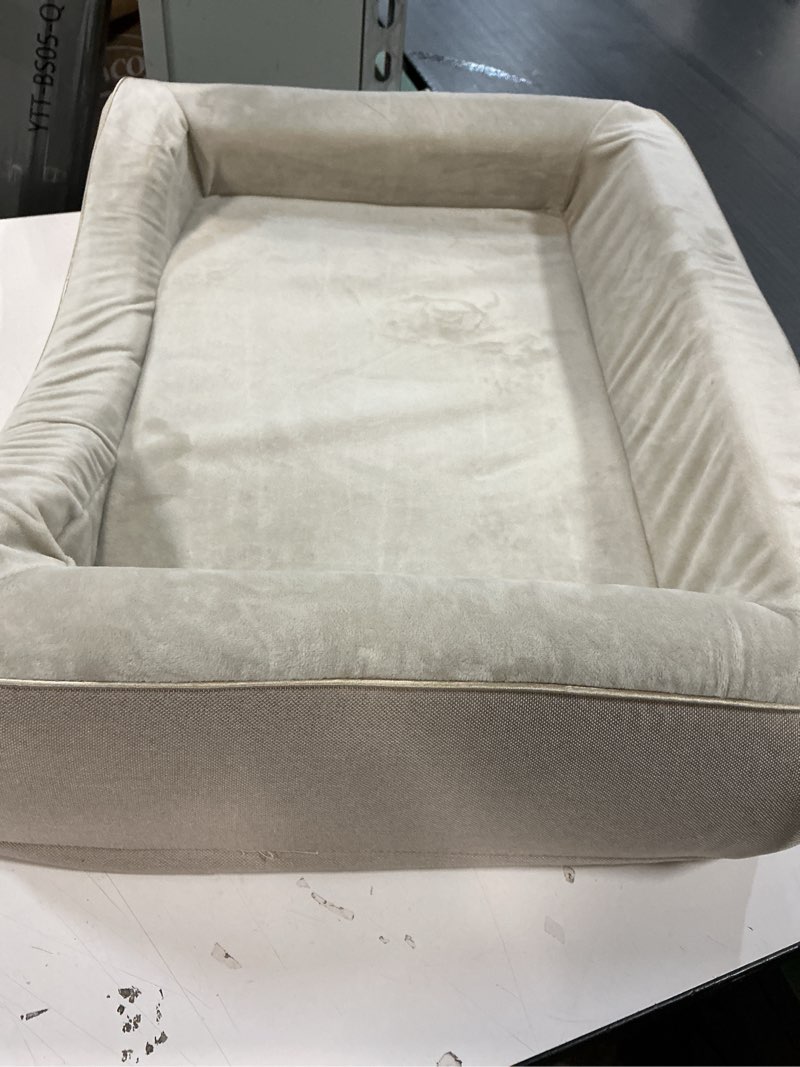Condition photo showing Good Condition for hush bone Puppy Beds for Small Dogs Orthopedic with Cooling Gel Memory Foam Washable Small Size Dog Couch with Removable Cover Waterproof for Senior Pets or Cats,24"x18"x6"Beige