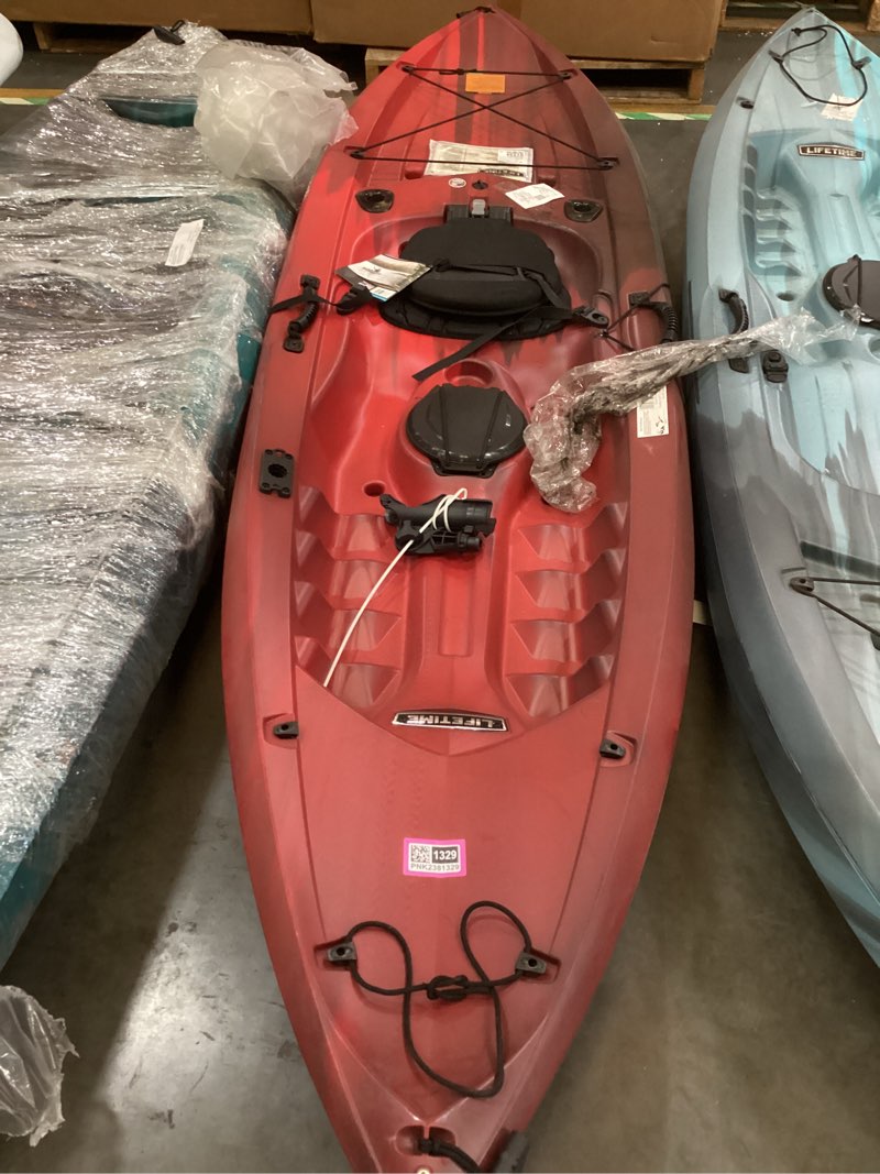 lifetime tamarack angler fishing kayak, volcano fusion