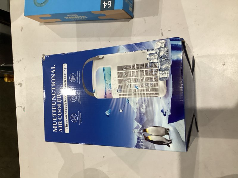 Condition photo showing New/Like New for Portable Air Conditioner, 2025 Upgraded 4-IN-1 Ultra-Quiet Design Portable AC Unit with 2 Cool Mist & Speeds1500ml Remote Control Air Conditioner Evaporative for Home,Office,Bedroom, Camping