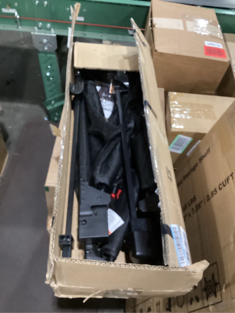 Condition photo showing As Is for Upgraded 28-43" No Bottom Bar Baby Gate,Heavy-Duty Hardware Mount Dog Gate with Cat Door, Adjustable Baby Gate,for House/Stairs/Doorways Use, Safety Pet Gates, Walk Thru Door