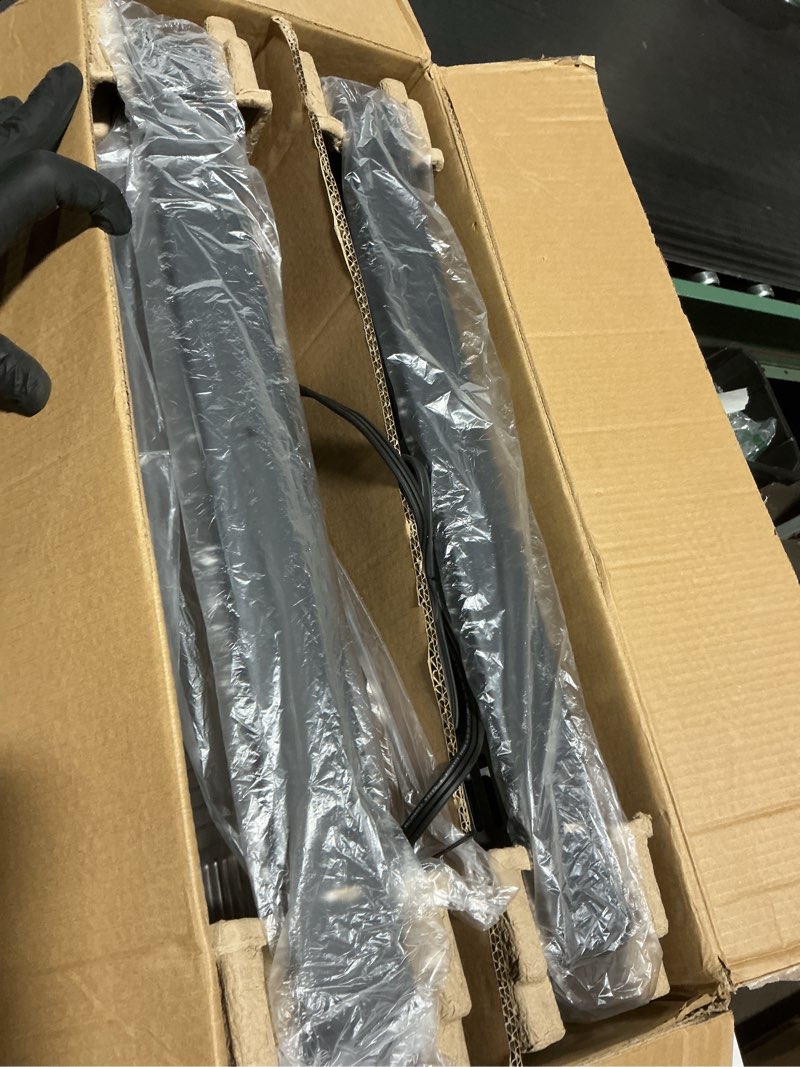 Condition photo showing Good Condition for Shinic 2 Packs Electric Garage Heaters, 1500W/750W Ceiling Mounted Heater Radiant Heaters with Halogen Light, 90 Degree Rotation, 5 Mode Settings, Space Heater for Garage, Shop, Large Room and Patio