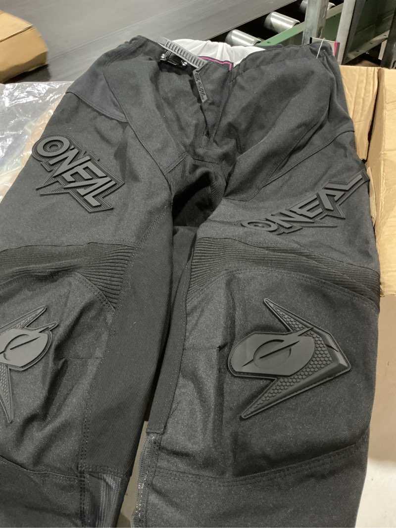 Condition photo showing Good Condition for o'neal women's element classic pant (black, size 7/8) 7-8